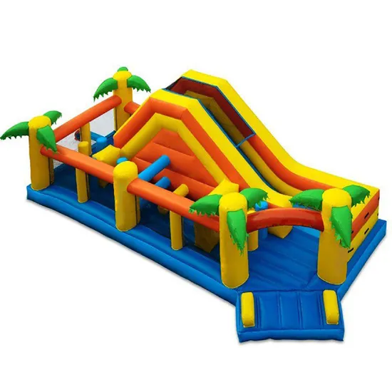 Inflatable Combo Water Slide with Bounce House