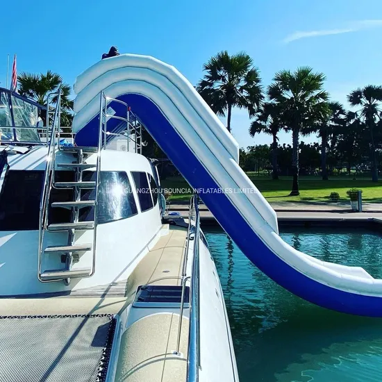 Commercial Hot Sale Inflatable Water Slide Customized Yacht Slide for Sale