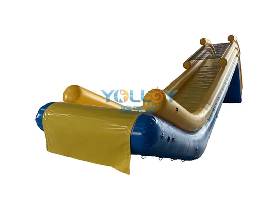 Yacht Water Floating Inflatable Dock Slide for Adults