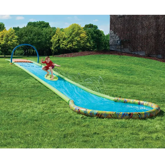 Inflatable Backyard Water Slip Slide for Water Sport Game