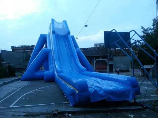 2024 New Gaint Floating Inflatable Water Slide for Sport Games