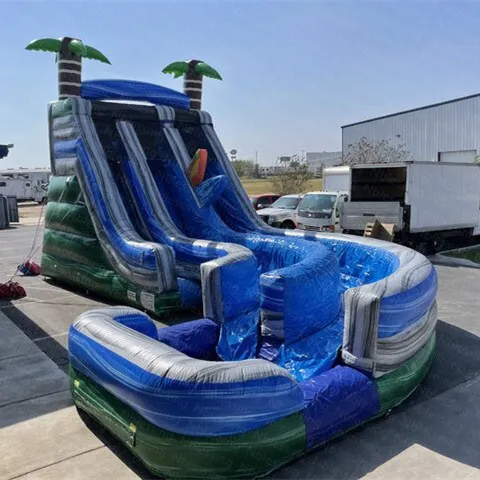 Outdoor Sport Game Inflatable Palm Slide for Children