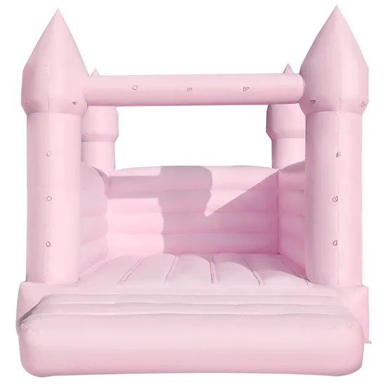 Wedding Bounce House with Inflatable White Bouncer and Party Toys