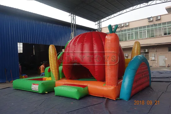 Ce waterproof Inflatable Trampoline Mini Bounce House with Small Ball