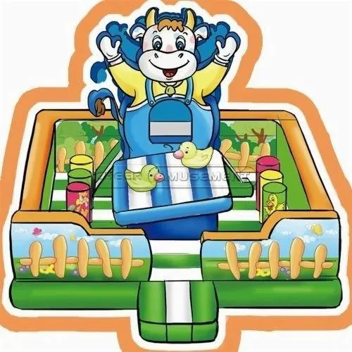 Indoor Inflatable Playground with Farm Theme for Children