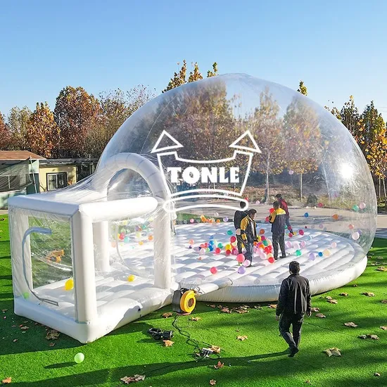 Inflatable Giant Bubble Bouncer Playground Inflatable Bubble Combo