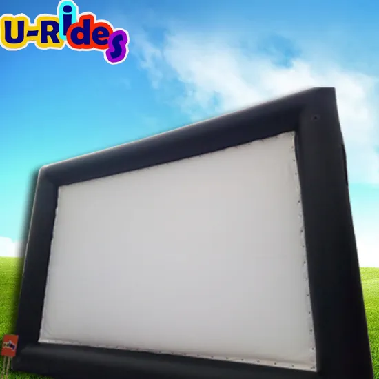 Portable Giant Inflatable Movie Screen for Street Advertising Projection