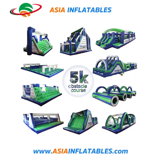 Giant Inflatable Insane 5K Obstacle Course, Inflatable Obstacle Race for Running Events