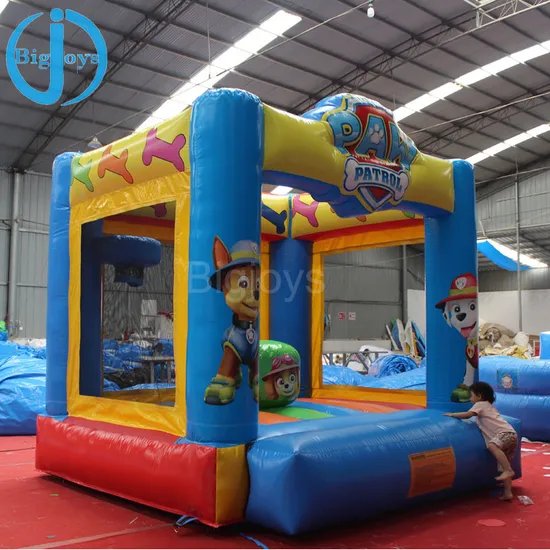 Boy and Dog Inflatable Playground, Little Dogs Inflatable Playground