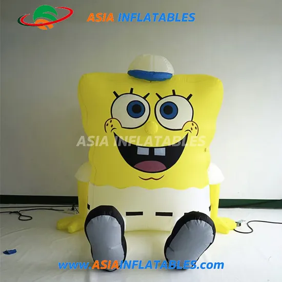 Giant Inflatable Cute Yellow Cartoon Movie Mascot Inflatable Cartoon Character for Decor