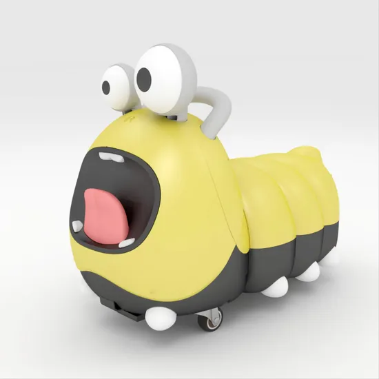 High Appearance Caterpillar Yo Bike/Silent Universal Wheel/Children′s Swing Toy Car