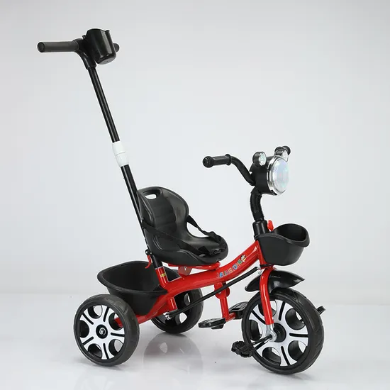 Baby 3 Wheel Child Bike Toy with Push Handle Baby Tricycle