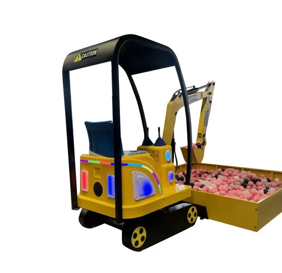 Children′s Play Facilities Small Electric Excavators with Ceilings