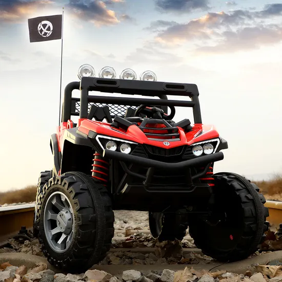 Children′s Electric Car 4 Drive off-Road Vehicle 1-8 Years Old Can Ride Baby Toy Car