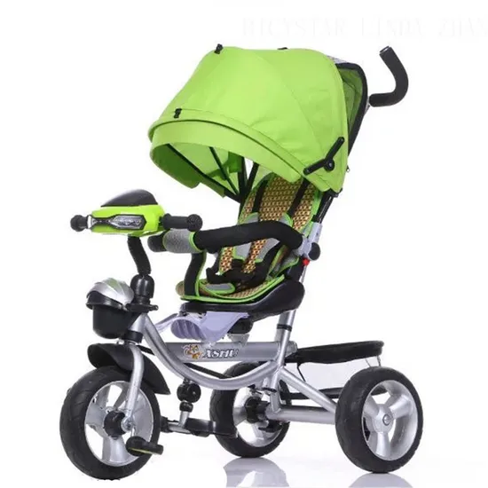 Children Kids Cartoon Tricycle for Sale Metal Frame Toy Tricycle