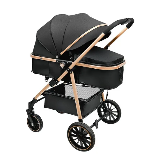 3-in-1 Foldable Travel System Baby Stroller
