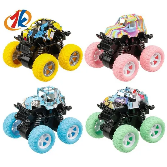 2024 New Four-Wheel Drive Inertial off-Road Vehicle Model Boy Engineered Inertial Car Toys