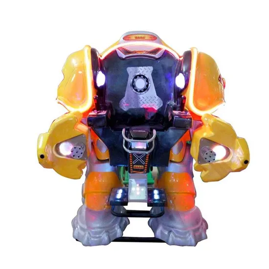 New Year Toy Kids Playground Carnival Ride Walking Robot Electric Game Park Ride for Sale