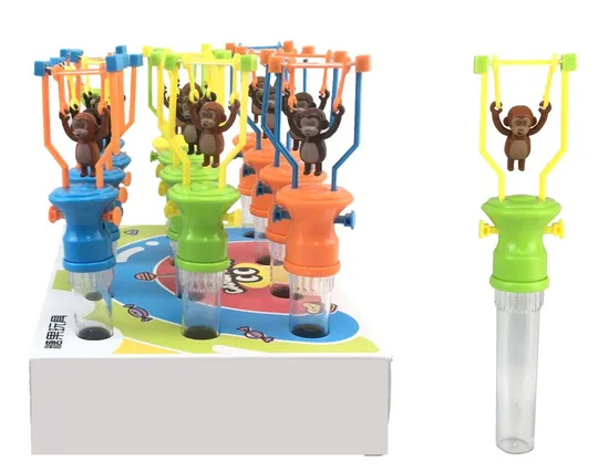 Funny Swing Monkey Candy Toy Promotional Toys Plastic Toys
