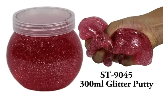 Eco-Friendly Color Crystal Clay Slime/ Crystal Color Mud Novelty Toys