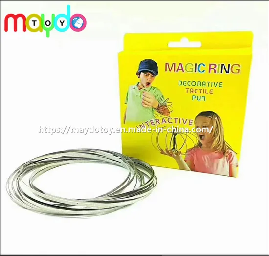 Magic Kinetic Rings Novelty Fidget Toys