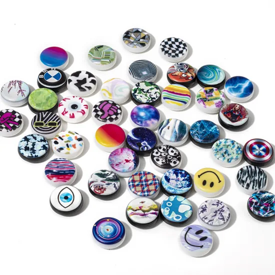 Kids Toys Aniti Stress Fidget Magnets Pop Puck Keychain