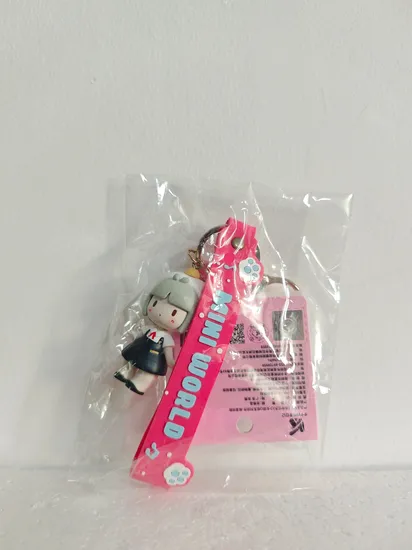 Mini World Cartoon Doll Keychain Decoration