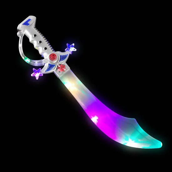 LED Light up Sword Buccaneer Sword Kids Toy