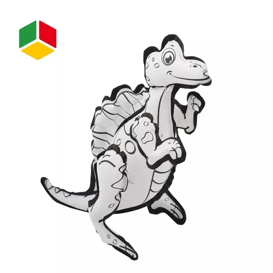 Qstoys Dinosaur Painting Toy Kit Safe Dinosaur Animal Craft Inflatable Dinosaur Washable 3D Painting DIY Creative Toys for Kids