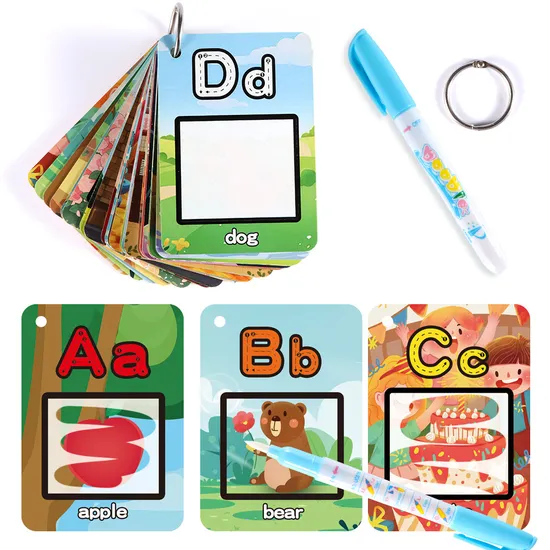 Children′s Magic Water Painting Book Magic 26 Letters Graffiti Painting Baby 3-6 Puzzle Early Education Enlightenment Toys