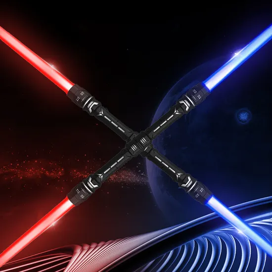 Laser Sword Lightsaber Telescopic 2 Colors Electronic Flashing Sword Gifts Whosale Toys