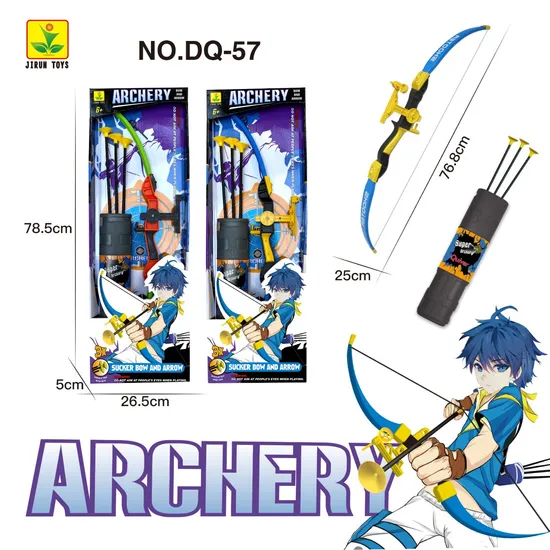 Kids Bow and Arrow Set Outdoor Sport Shooting Game Toys Interesting Archery Set Kids with Luminous