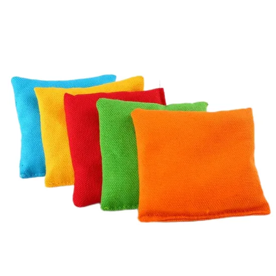 10cm Small Canvas Corn Hole Bags Made in China