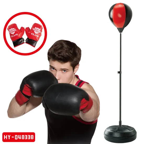 150cm Tall Height Adjustable Free Standing Boxing Stand Home Workout Equipment Adults Kids Fitness Toy Punching Bag with Stand