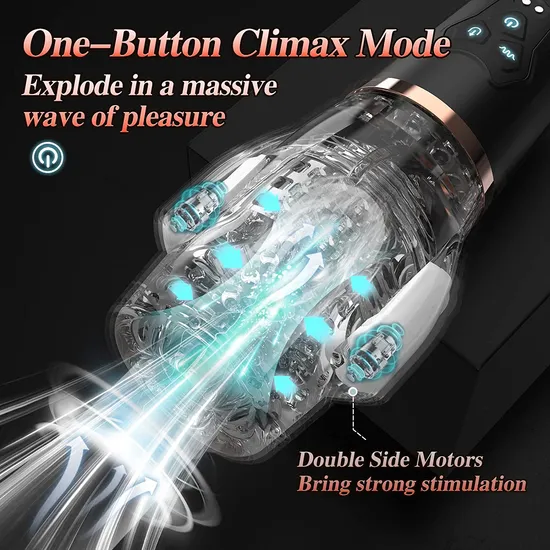 Love 5 Suction 10 Vibration Electric Men Masturbation Cup Sex Toy for Men