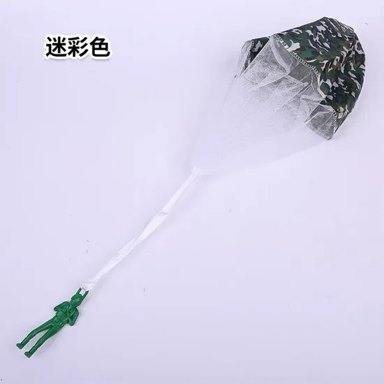 Parachute Toy, Hand Throwing Toy Mini Soldier Parachute Outdoor Children′s Flying Toys