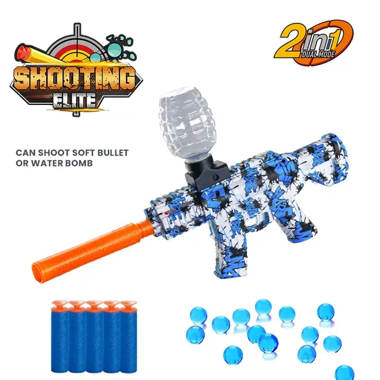 Children Boys Gift Plastic Electric Gel Ball Blaster Soft Bullet Gun Pistol Outdoor Games Shooting Water Beads Gun Toy for Kids