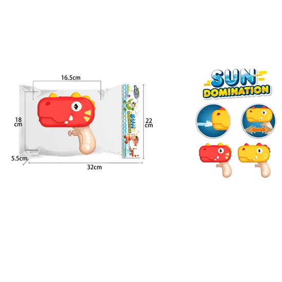 Dinosaur Whale Water Squirt Gun Kids Educational Toys