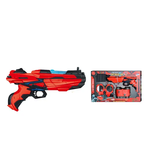 Safe Soft Bullet Gun Set Soft /EVA Gun Toy Children Play Set/Soft Gun