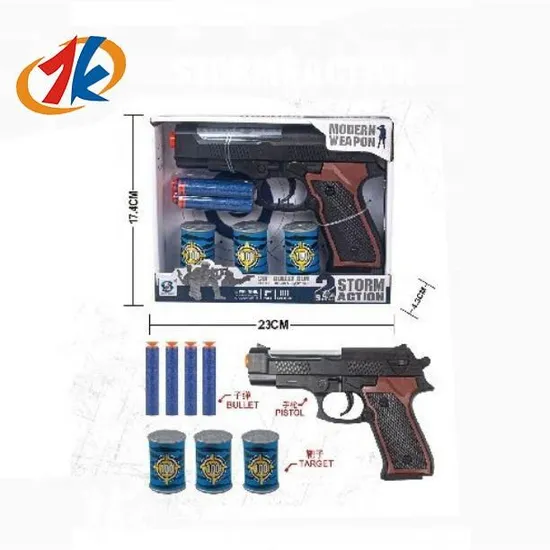 New Children Toys Plastic Pretend Play Toys Outdoor Shooting Kids Game Series Soft Bullet Gun Toys Set
