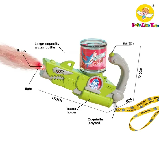 Wholesale High Volume Shark Spray Gun for Kids