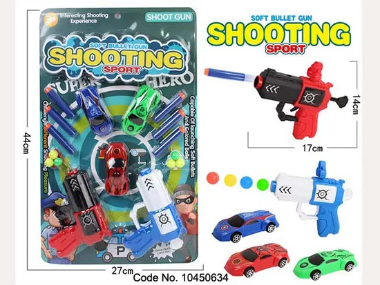 Soft Bullet Gun Toys Kids Shooting Game Foam Bullet Toy