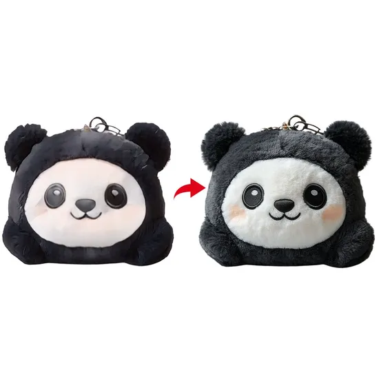 Custom Stuffed Plush Business Gift Bag Decoration Keychain