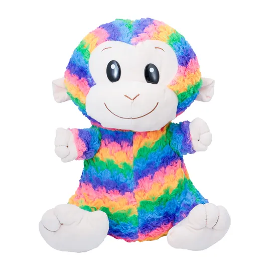 Soft Stuffed Plush Baby Toy Cartoon Cute Rainbow Monkey