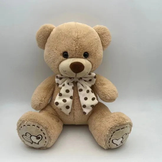 Wholesale OEM Custom Christmas Gift Cute Soft Plush Pet Teddy Bear Stuff/Stuffed Animal Toy for Children Baby Kid