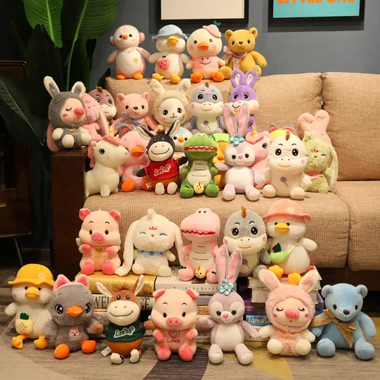 Crane Machine Plushie Toy Claw Machine Doll Stuffed Animal Plush Toy