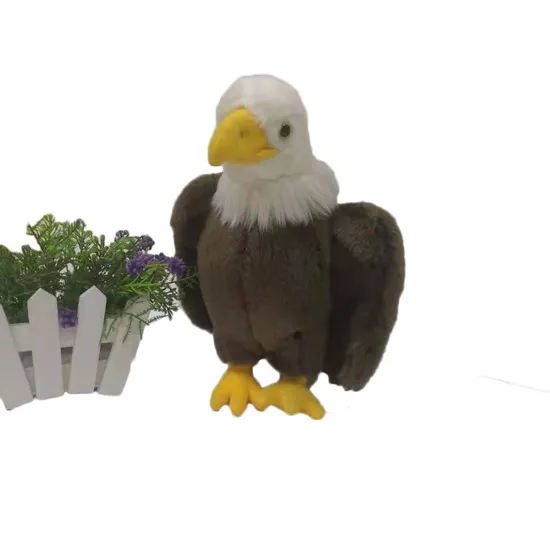 2023 Hot Selling Custom Plush Stuffed Simulated Eagle Bird Toy