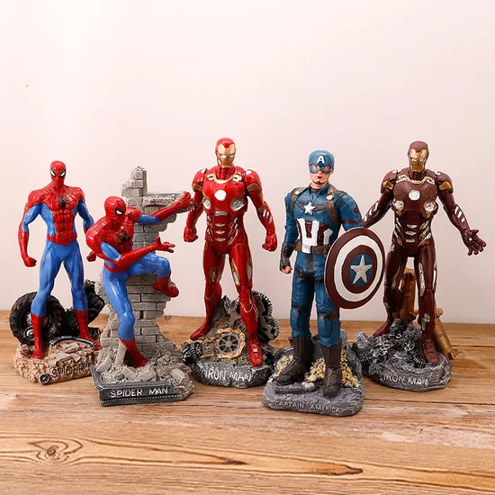 Custom Crafts Marvel Character Ornaments DC Action Figure