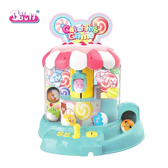 Baoli High-Quality Interactive Educational Number and Color Recognition Claw Machine Toy with Lights and Music for Kids