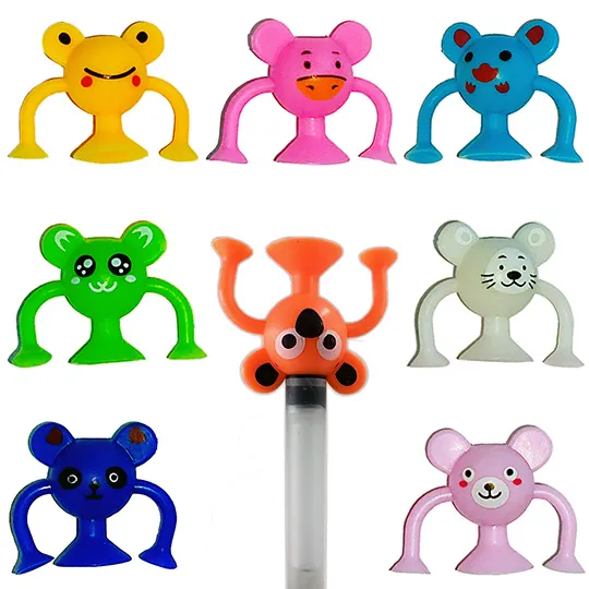 225010 - Suction Pen Holders / Toppers Capsule Toys (2-inch)